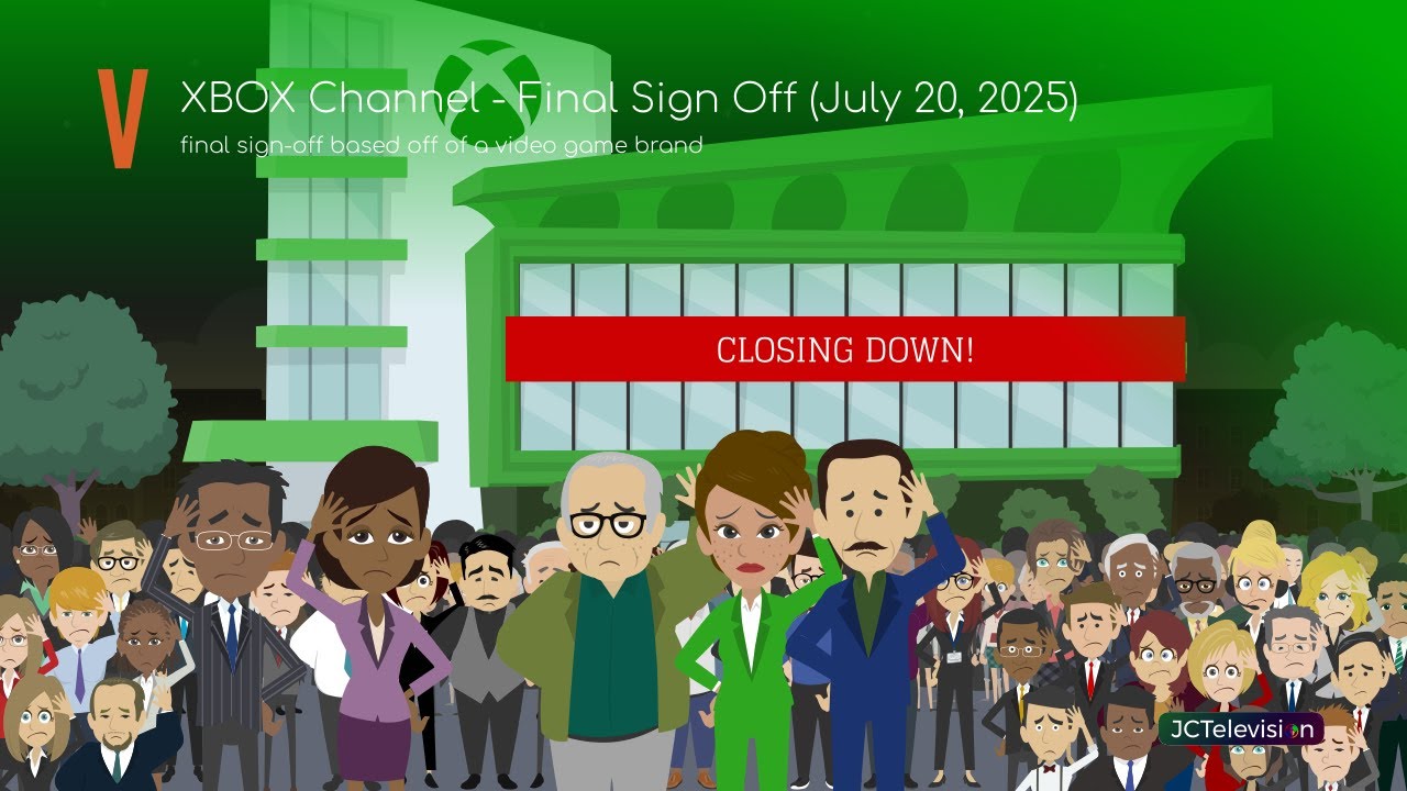 XBOX Channel - Final Sign Off (July 20, 2025) | JCTelevision