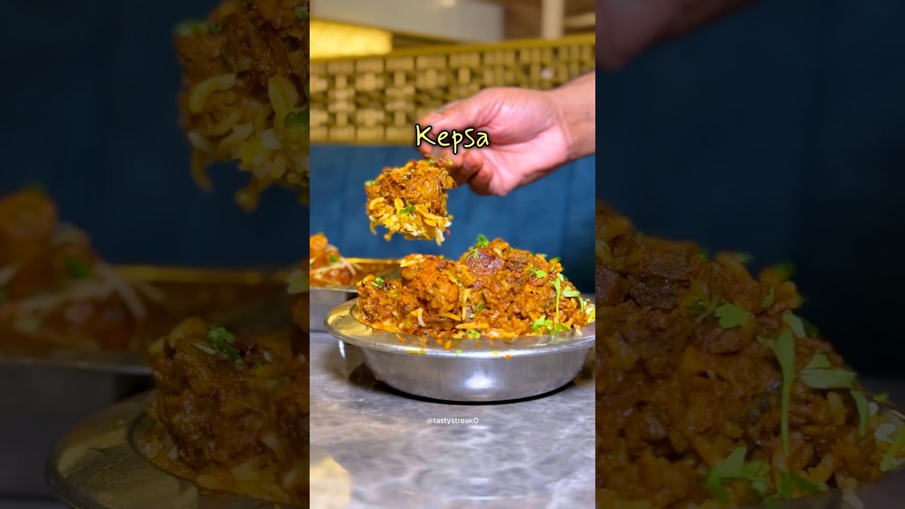 ‼️Selling Mumbai&rsquo;s Best Kepsa & Mutton Biryani since 55 years 😱😱😱 #mumbaifood #streetfood