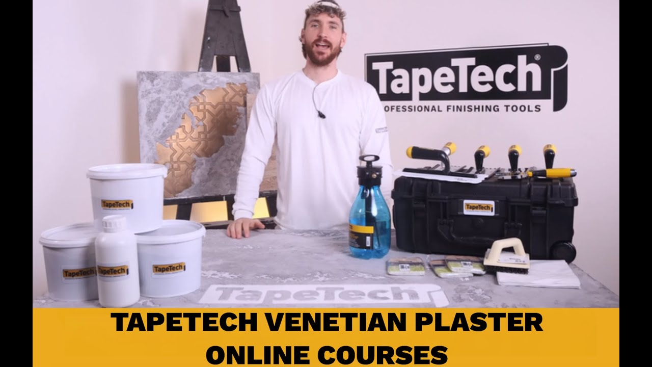 Master Venetian Plaster with TapeTech's New Online Training