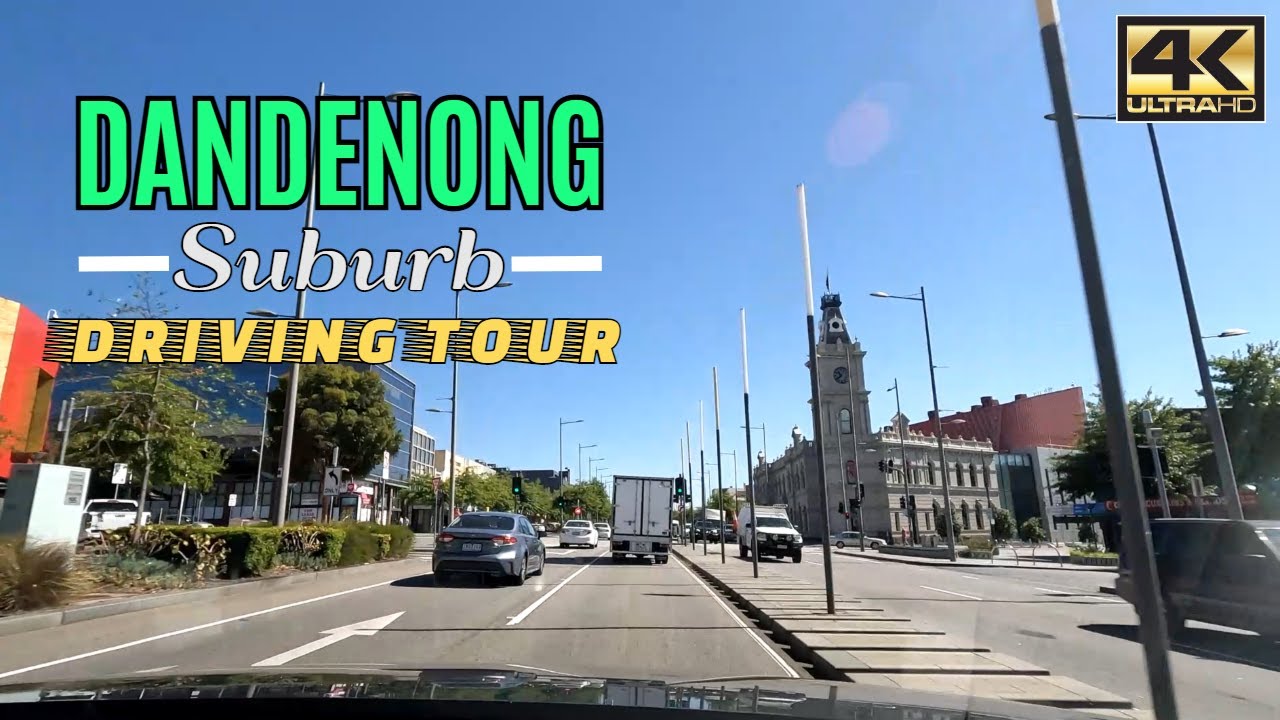 🇦🇺[4K] DRIVE TOUR AUSTRALIA - Driving around Dandenong Suburb | VIC | AU🚘