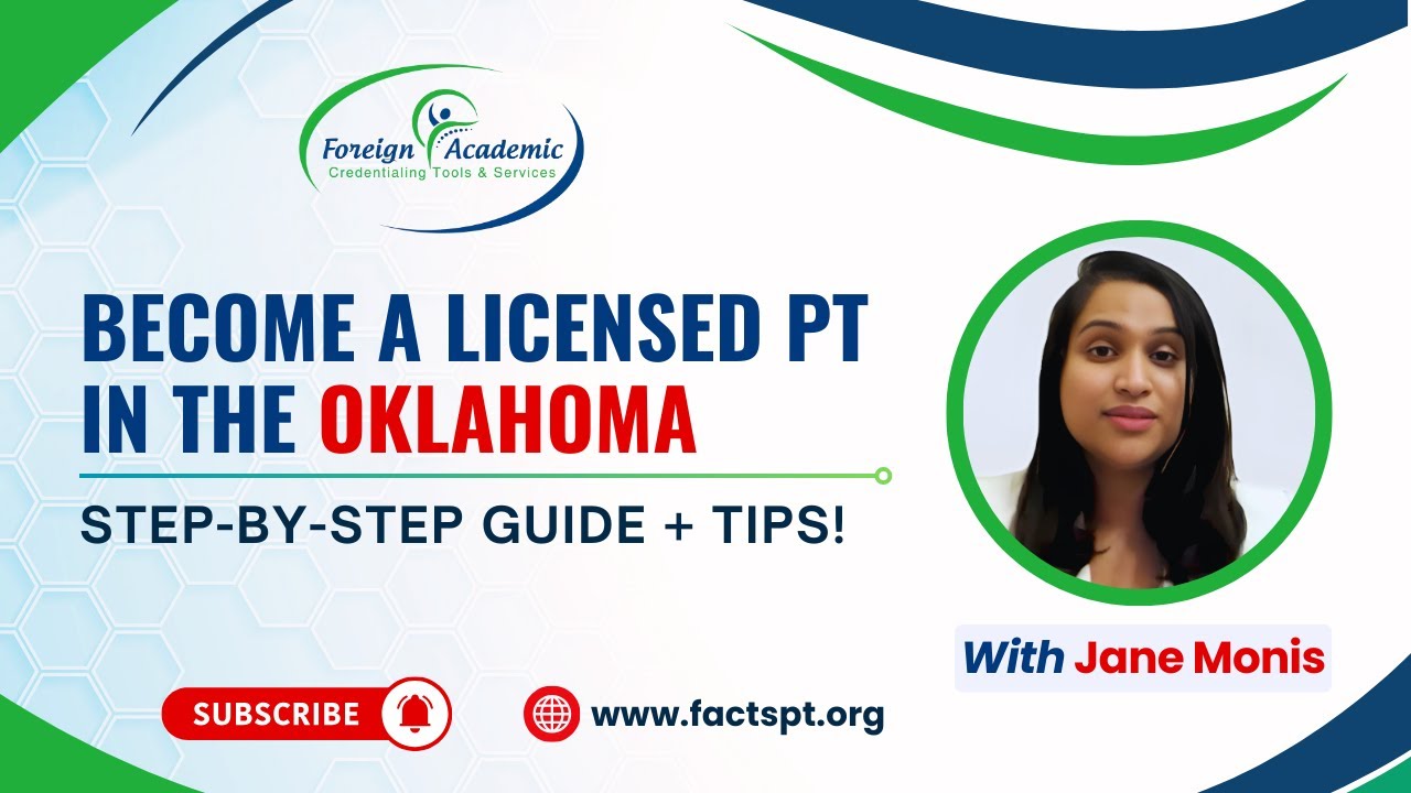 Become A Licensed PT In The Oklahoma | Physical Therapy Exam | Physiotherapy Preparation | Fact PT |