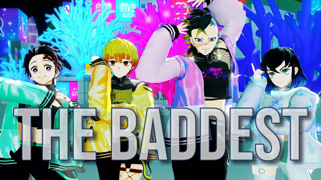 【鬼滅の刃/Demon Slayer MMD】THE BADDEST 【Tanjiro/Zenitsu/Genya/Inosuke】