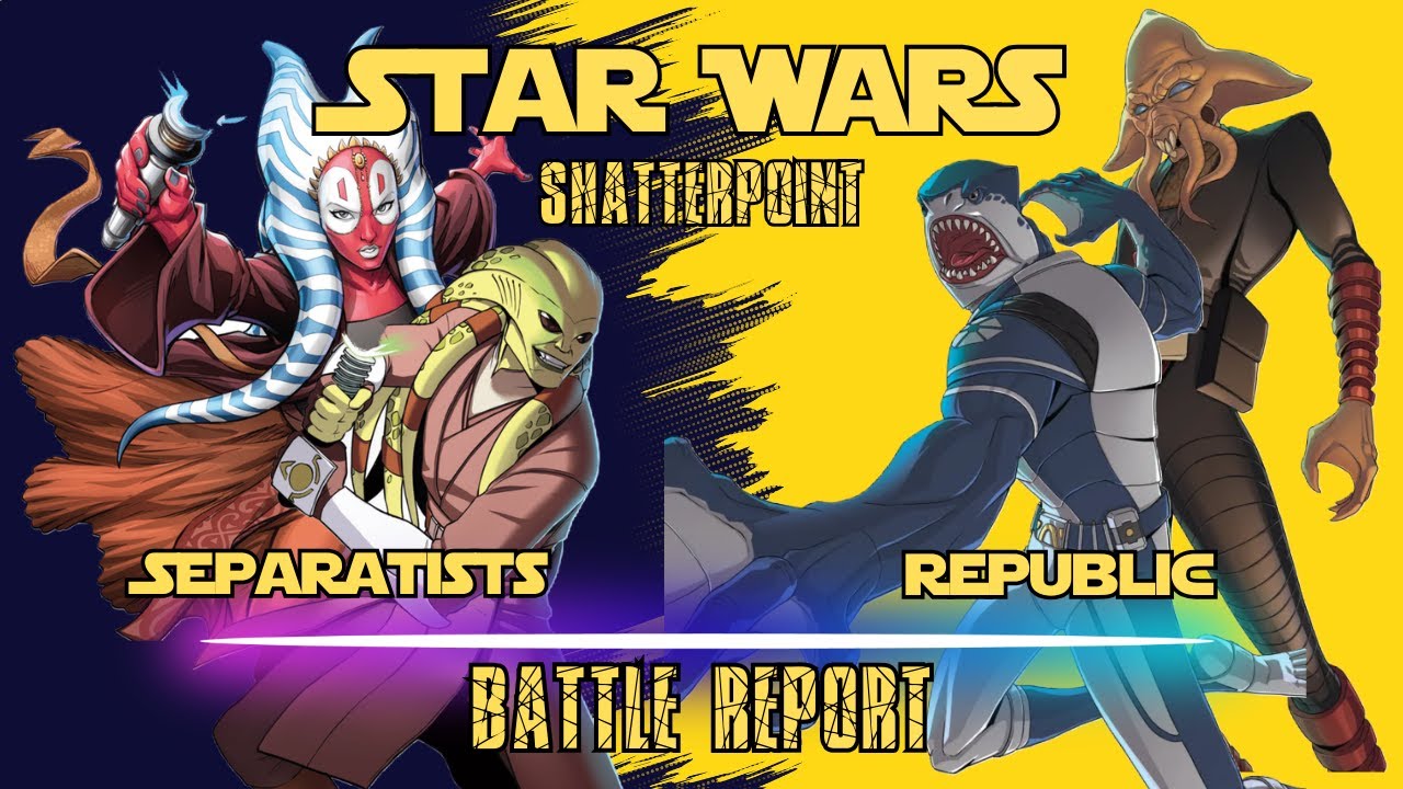 Star Wars Shatterpoint Battle Report Separatists vs Republic S03E35