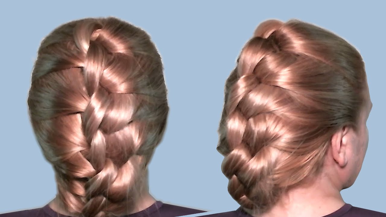 Прически Быстро Видео Урок Онлайн| Плетение волос узлами| Hairstyles Quick Video Tutorial|
