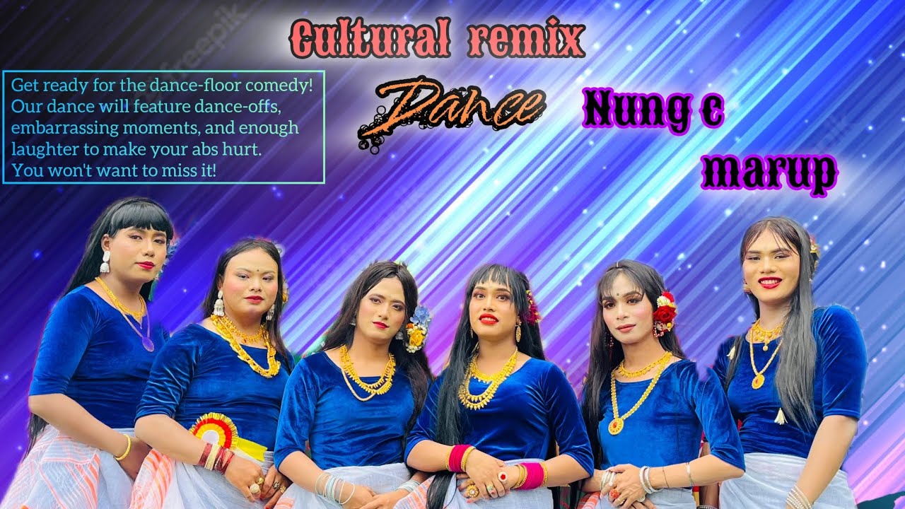 Nungshi marup// cultural remix dance💃// imphal college farewell 2021-2024 batch