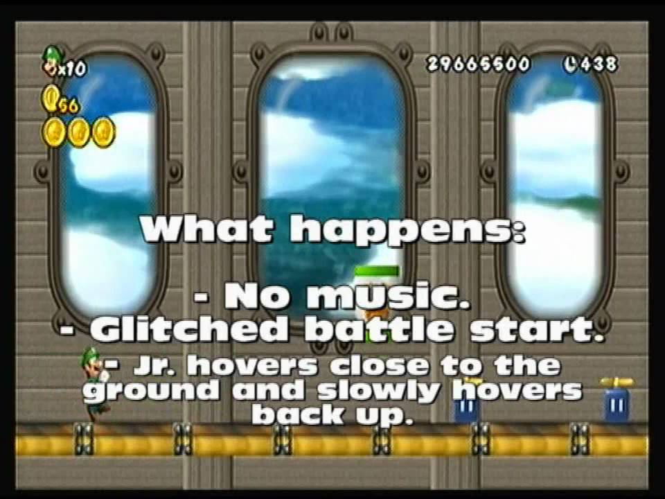 New Super Luigi Bros. Wii - Koopaling Hack Glitches [Part 2]