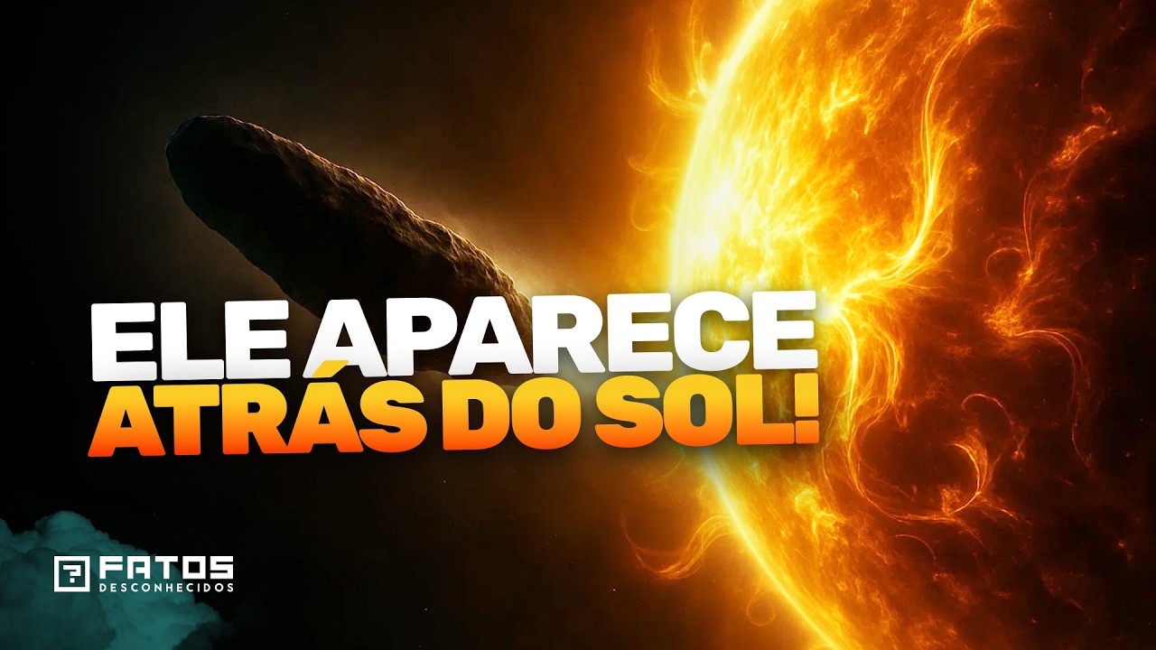 3I/Atlas: Imagem exclu&iacute;da mostra enorme objeto desconhecido no sol!