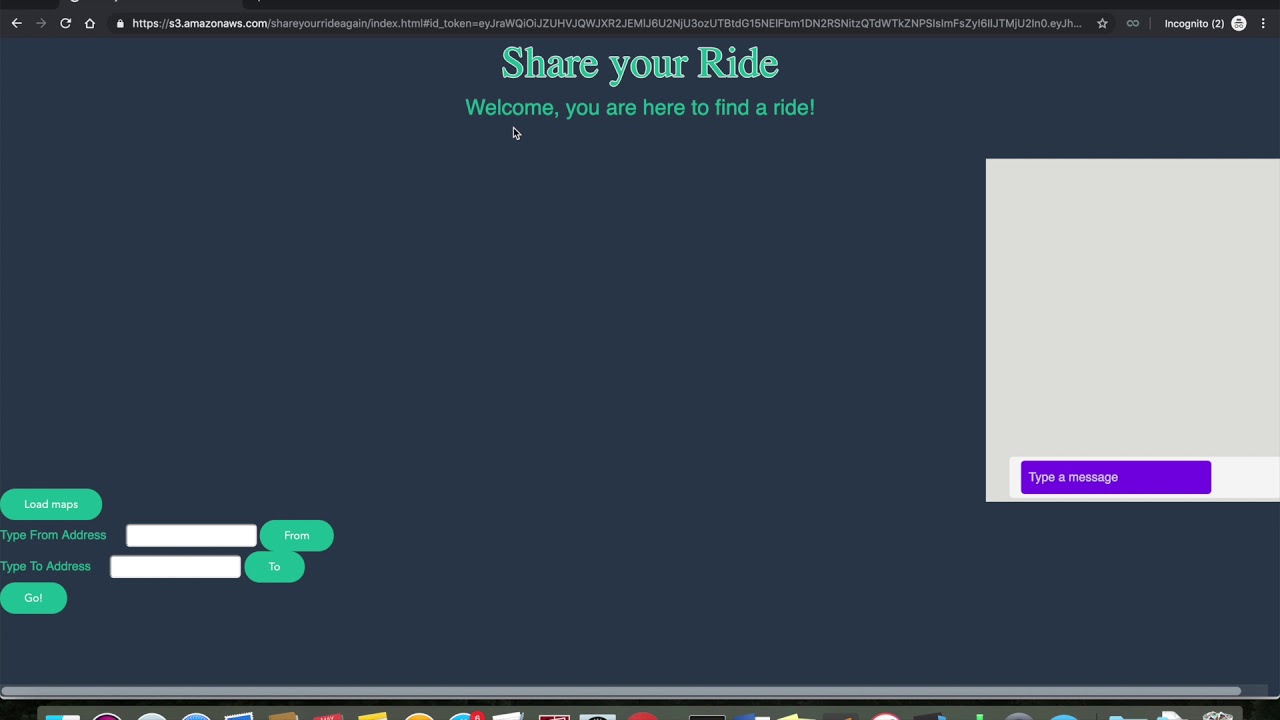 Ride Sharing App - Cloud Project