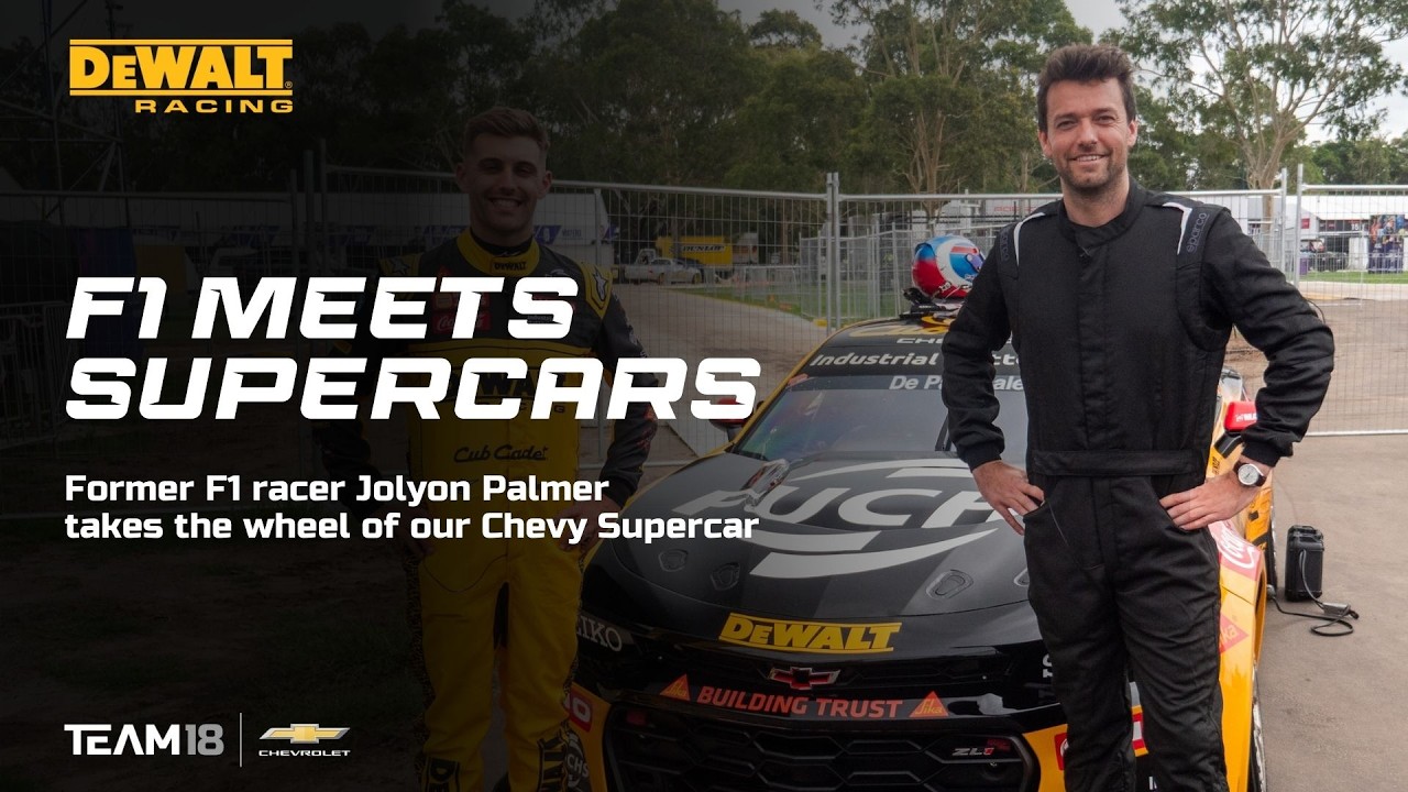 F1 MEETS SUPERCARS | Jolyon Palmer Supercar Drive