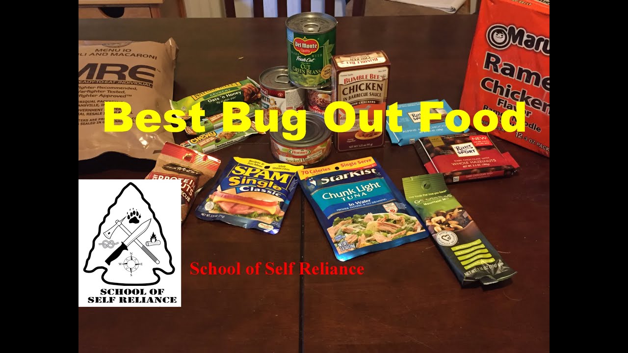 Best Bug Out Food