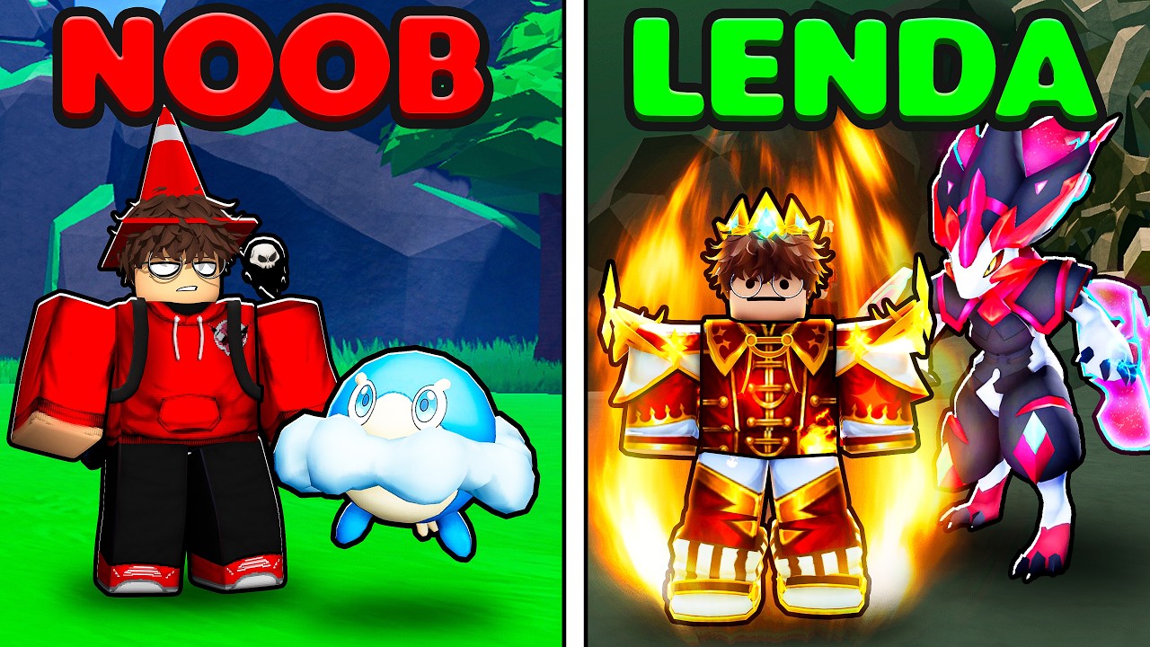 EVOLUI DE NOOB A LENDA NO EVOMON