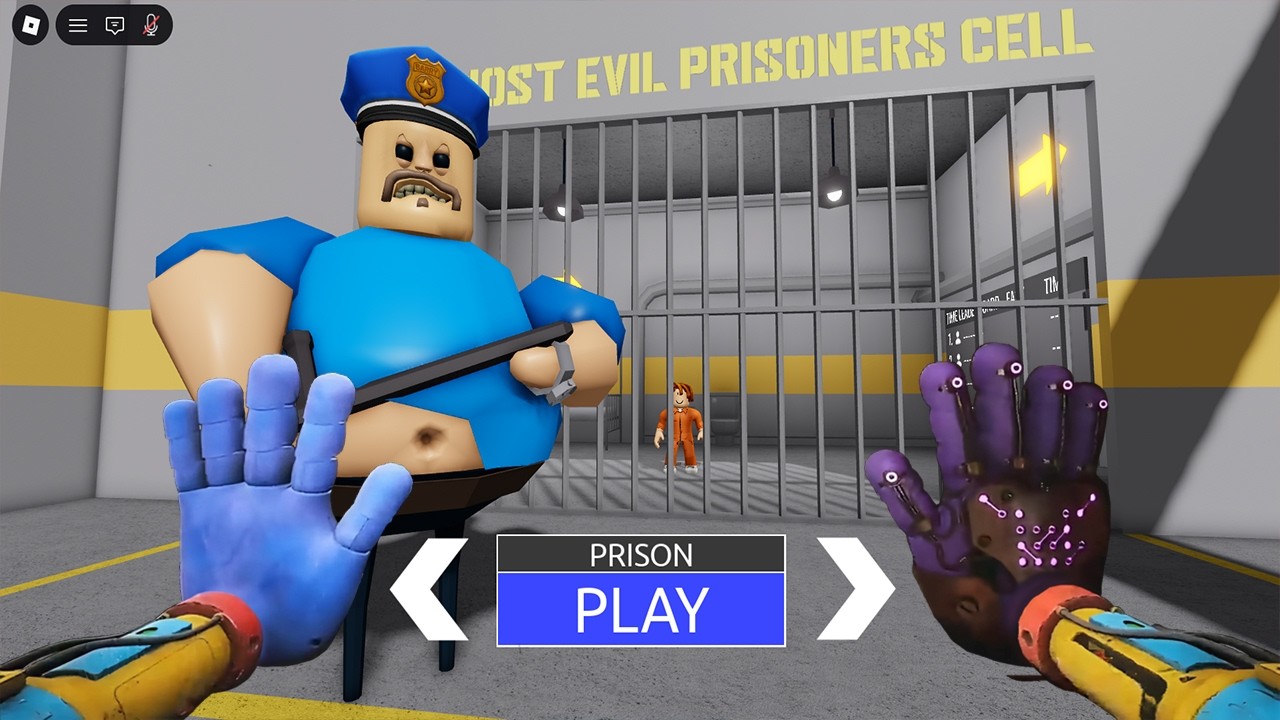 What If i play Like Player POPPY PLAYTIME All Items Unlocked PROTOTYPE BARRY'S PRISON RUN OBBY HARD