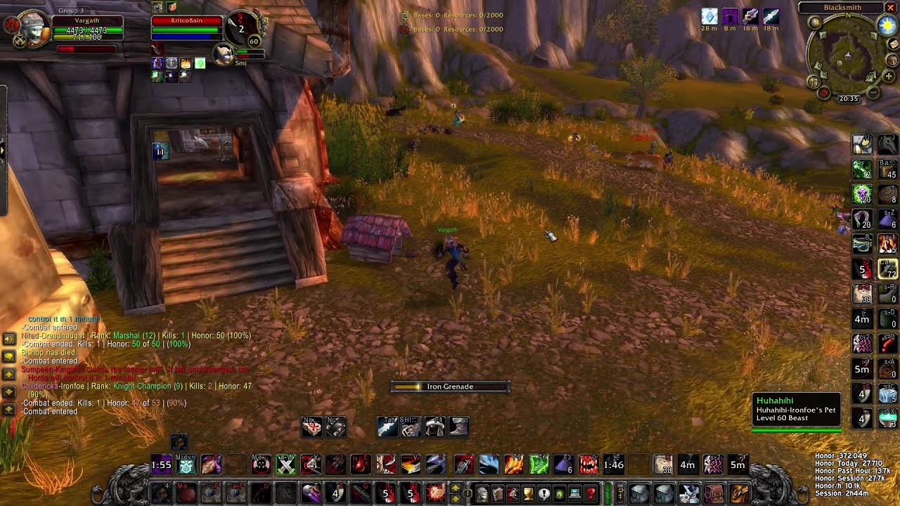How to cc as rogue in Arathi Basin