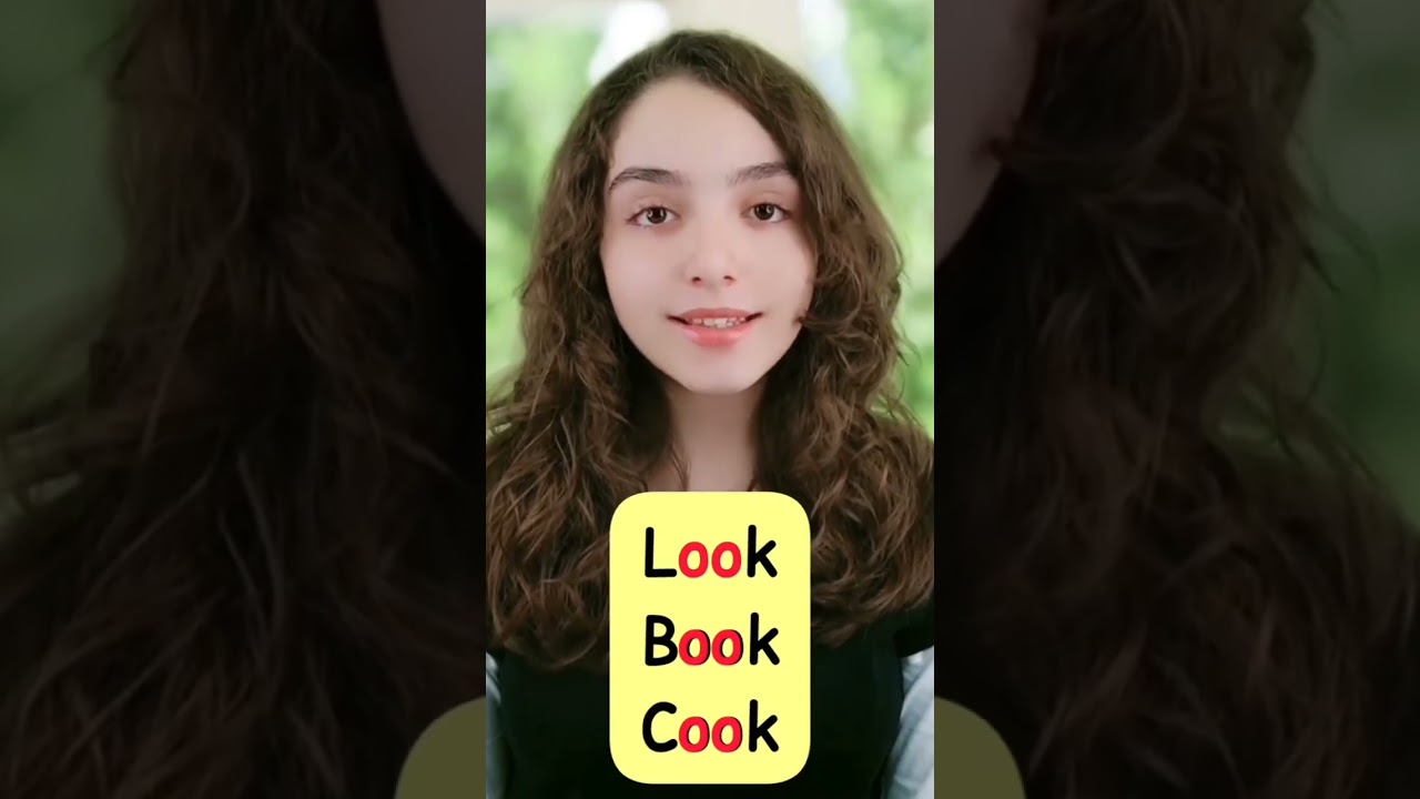 how to English pronunciation look, cook,book
