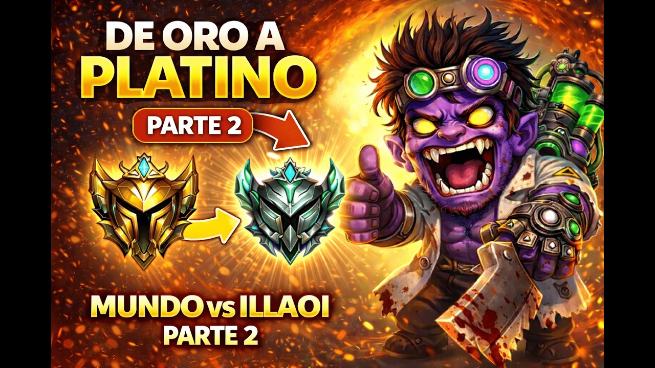 SUBIR ELO en LoL: De Oro a Platino SIN HUMO (SoloQ) | Parte 2
