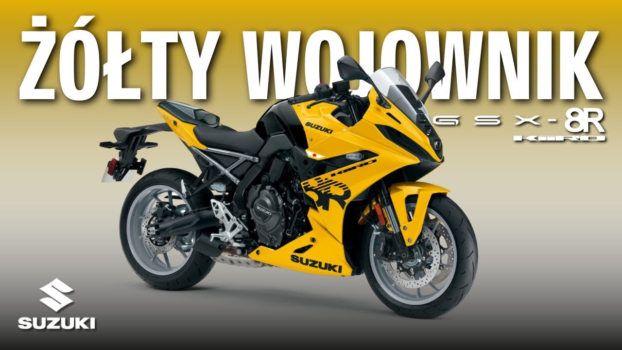 Czy to nowe SUZUKI GSX-8R? 🤔
