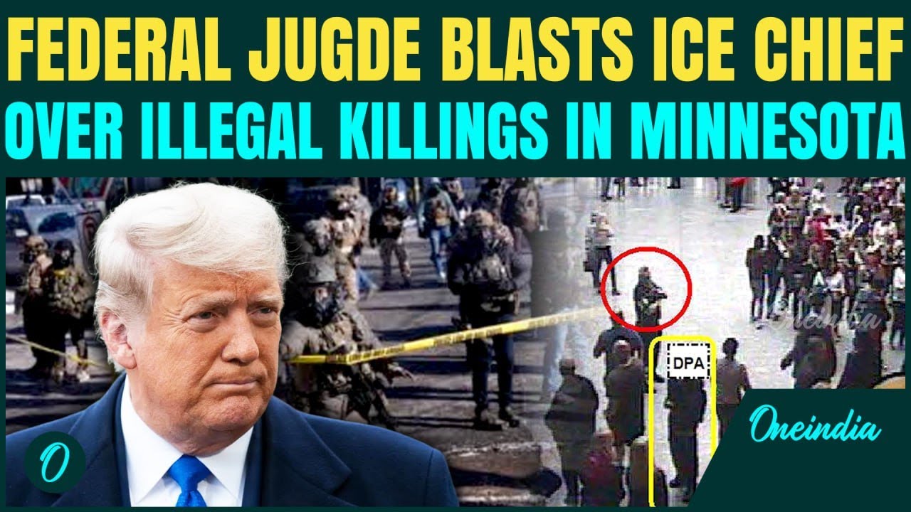 U.S BREAKING: Federal Judge THRASHES ICE Chief Over Killings in Minnesota; WARNS Trump Over Misuse