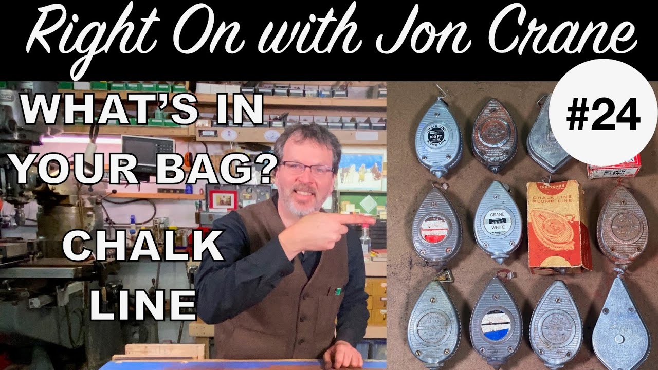 What's In Your Bag? Chalk Line / Chalk Box - Essential Tools For Your Tool Bag or Toolbox