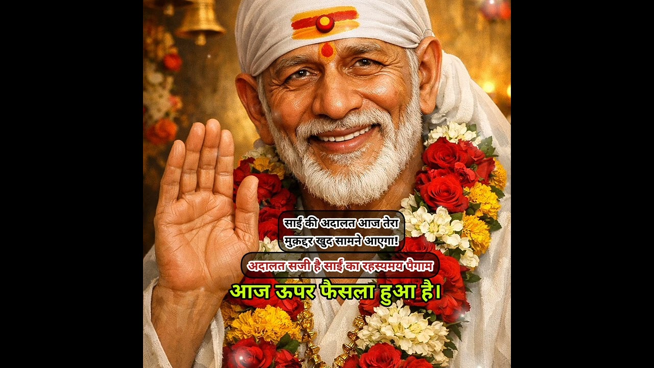 🔱 TODAY SAI SANDESH • SAI MIRACLE BLESSINGS • SAI VACHAN • SAI DIVINE LOVE • SAI BABA 🔱