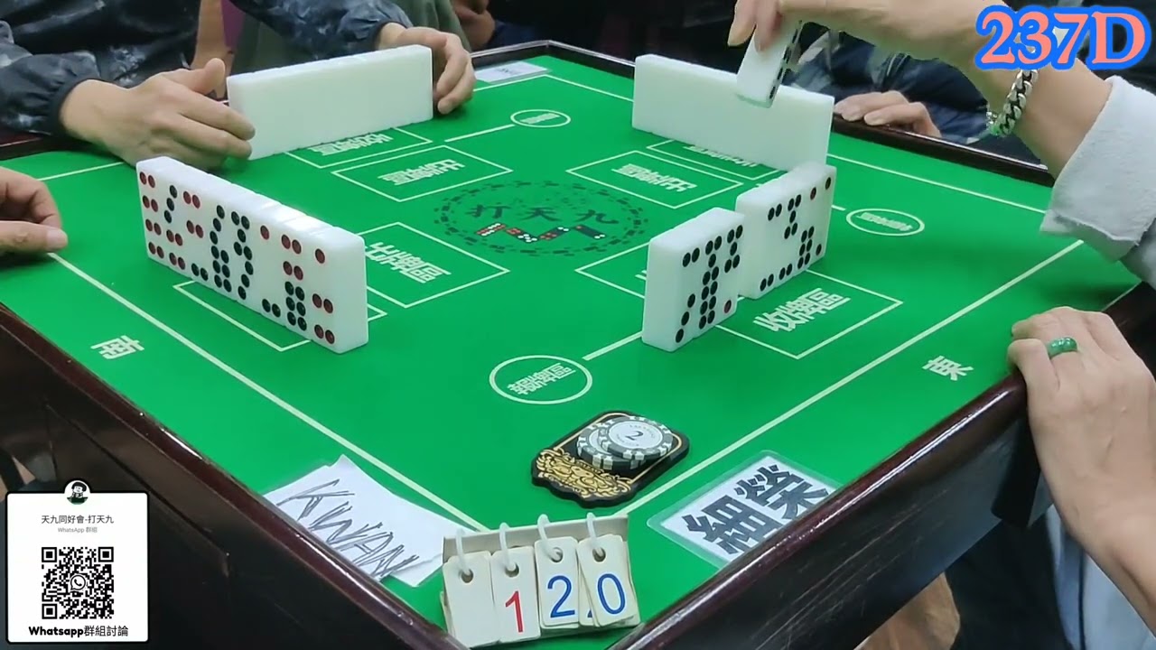 打天九 第237回D Chinese dominoes