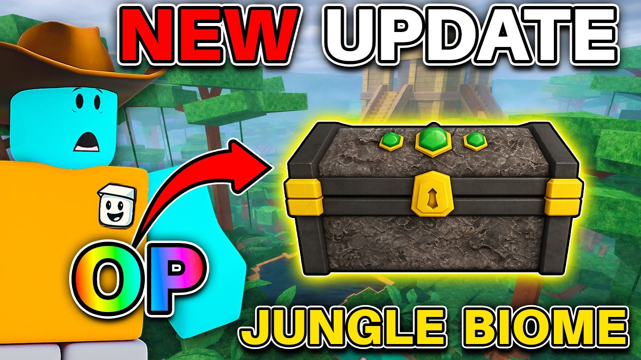 I Speedran the NEW 99 Nights in the Forest UPDATE (OP LOOT + JUNGLE BIOME)