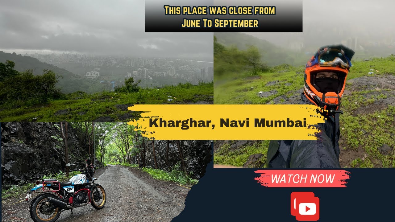 Hill Station Just 45mins From Mumbai | Khaghar Hills,Navi Mumbai | Hidden Hill Station ?