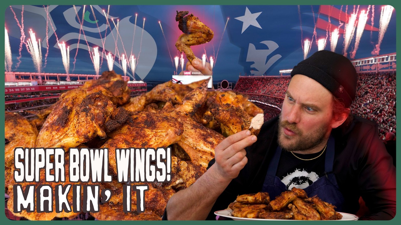 Brad Makes Homemade Chicken Wings! | Makin' It | Brad Leone