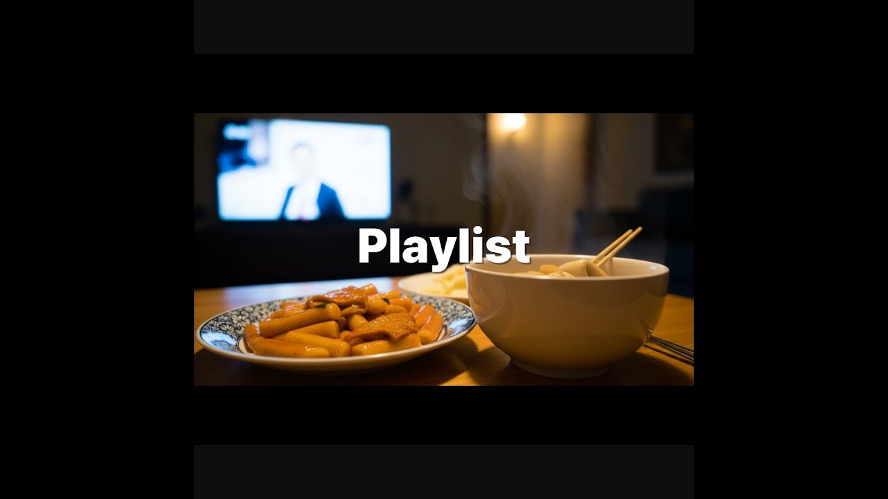 [playlist] 떡볶이랑 오뎅 앞에 앉아, 말 없는 밤 | Lo-fi / Late Night Notes