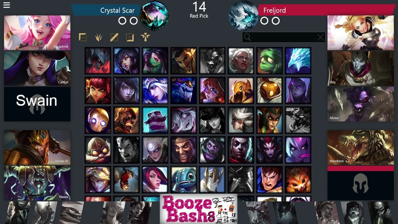 BoozeBash 15 Chemtech Semifinals: Crystal Scar v Freljord