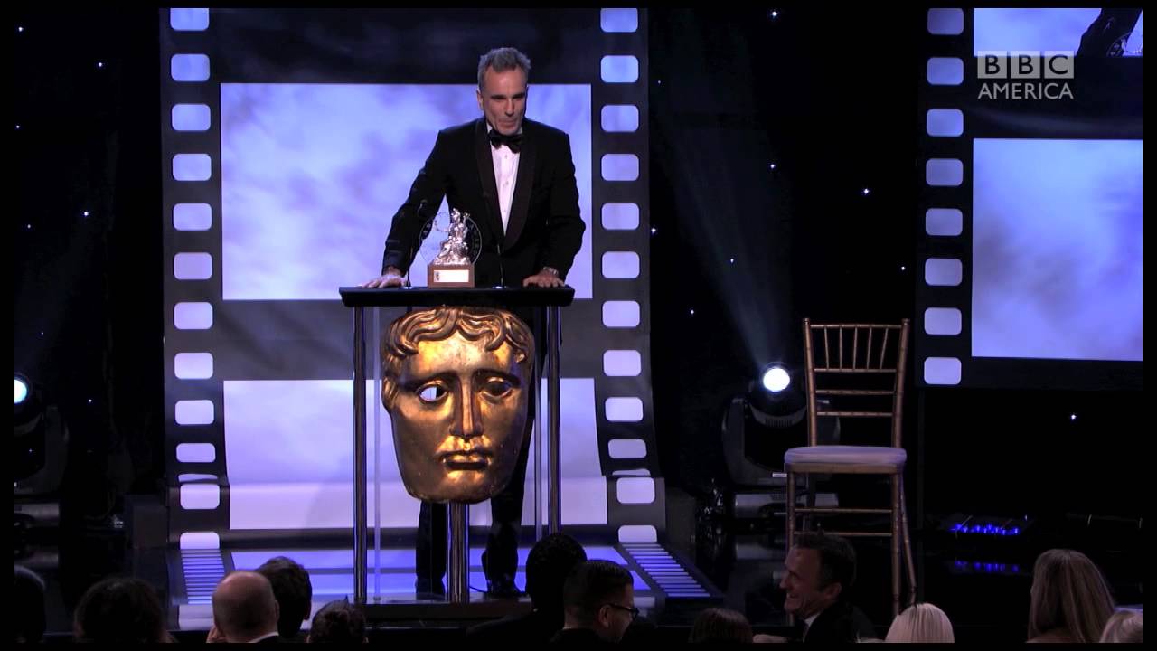 Daniel Day-Lewis BAFTA Acceptance Speech - Eastwood's a Chair