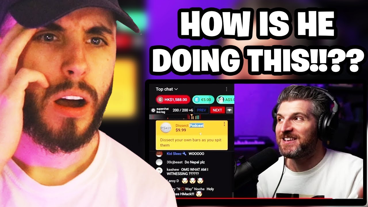 WHAAAAAAAAT THE F.... Harry Mack Dissects His Own Bars (REACTION)