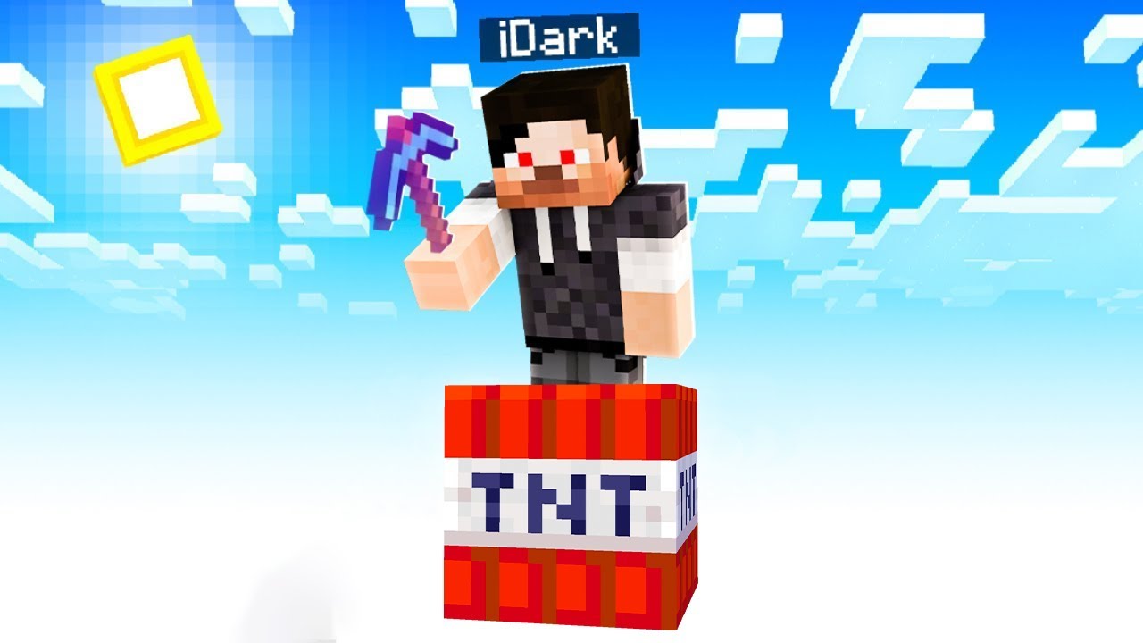 Minecraft, De Csak EGY TNT BLOCK Van A VILÁGBAN 😳