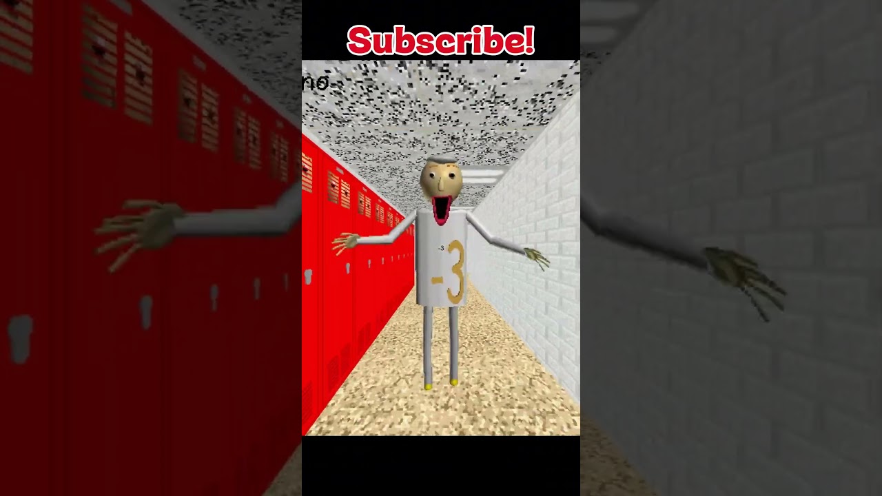 МИНУС ТРИ - Baldi's Basics v1.4.3 декомпилированная версия мода #короткометражки #игры #смешно
