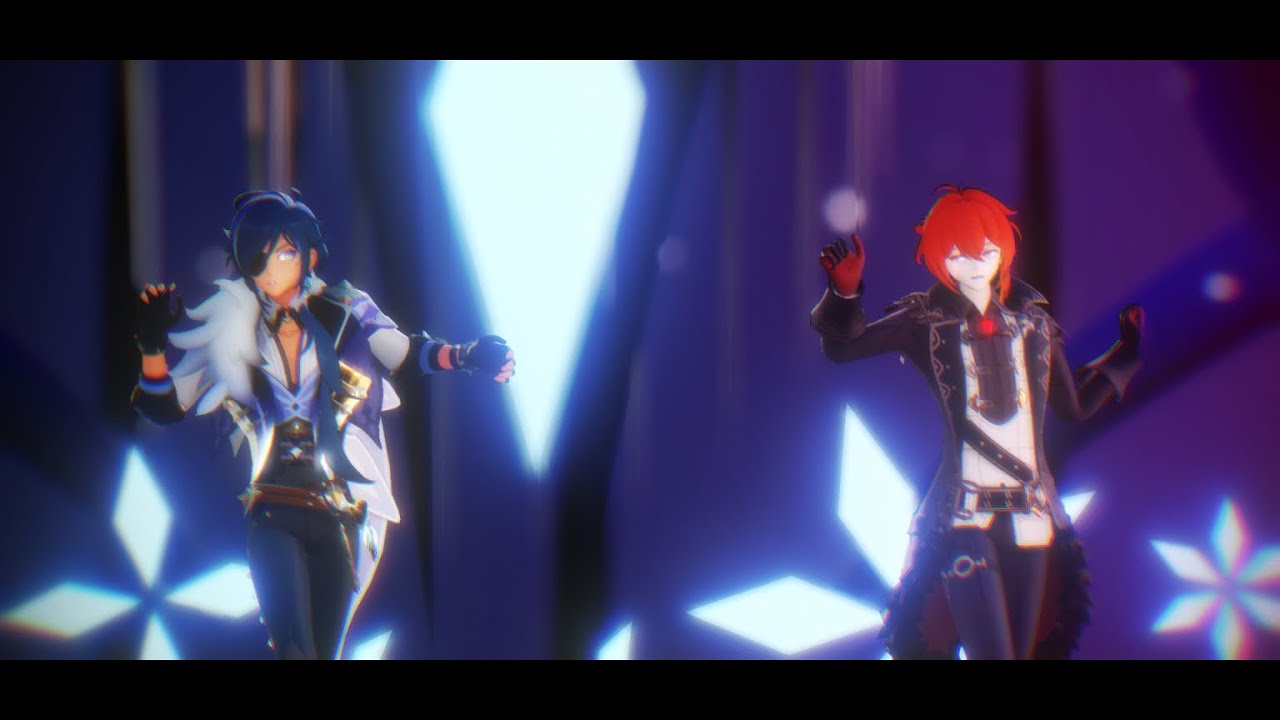 【原神MMD】ツギハギスタッカート【ガイア・ディルック】