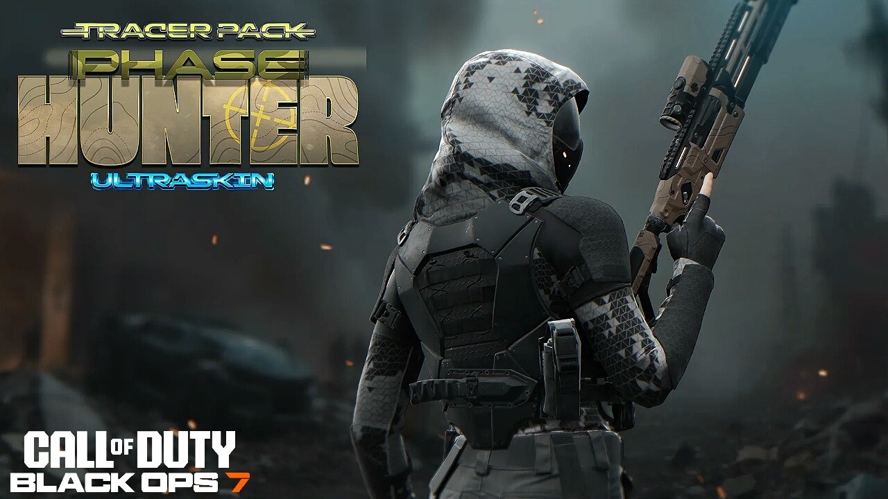 Новый набор Трейсер из Black Ops 7: Ультра-скин «Фазовый охотник»