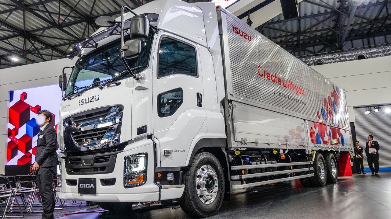 (4K)ISUZU TRUCKS new GIGA 2020 いすゞ トラック 新型ギガ - TOKYO MOTOR SHOW 2019