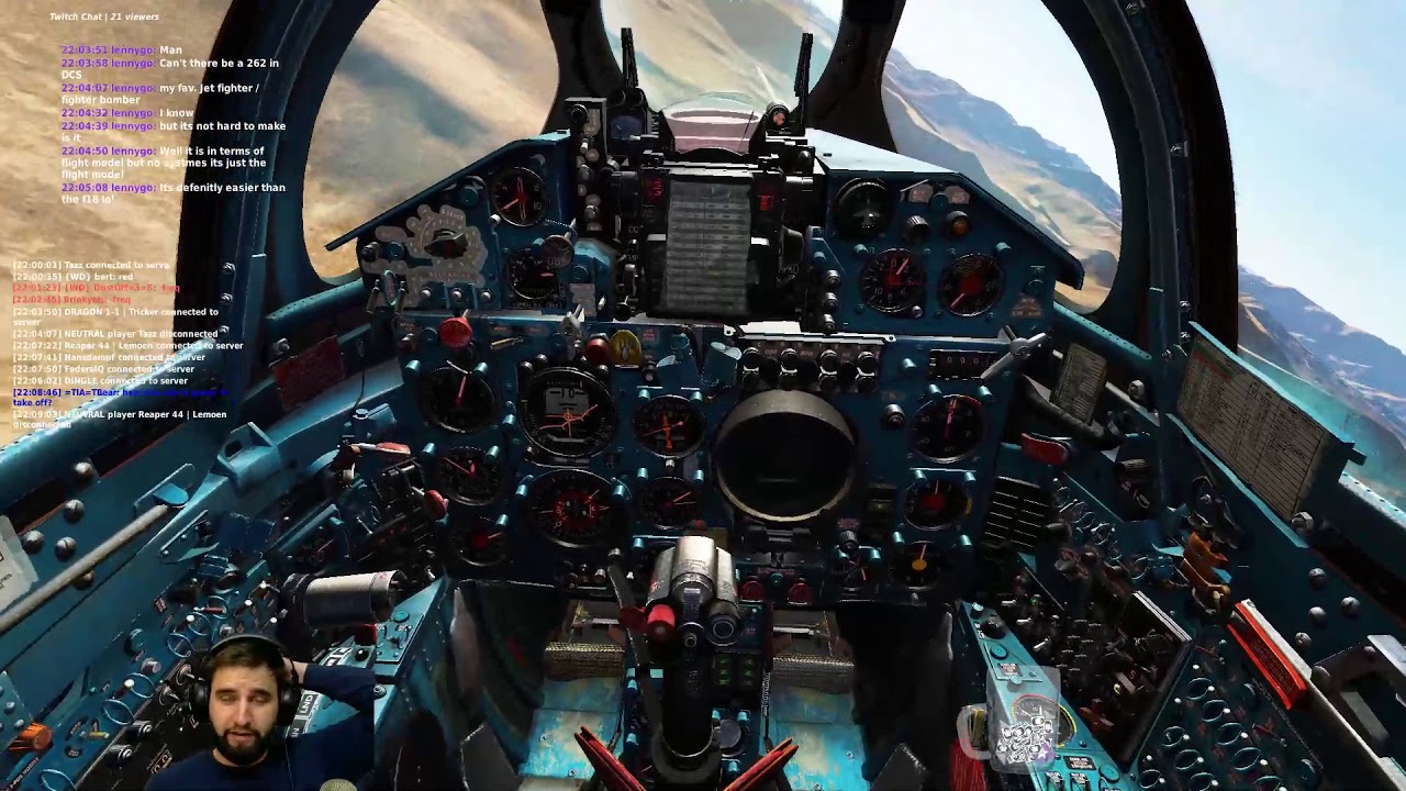 DCS BlueFlag - Mig-21bis Ace in a flight