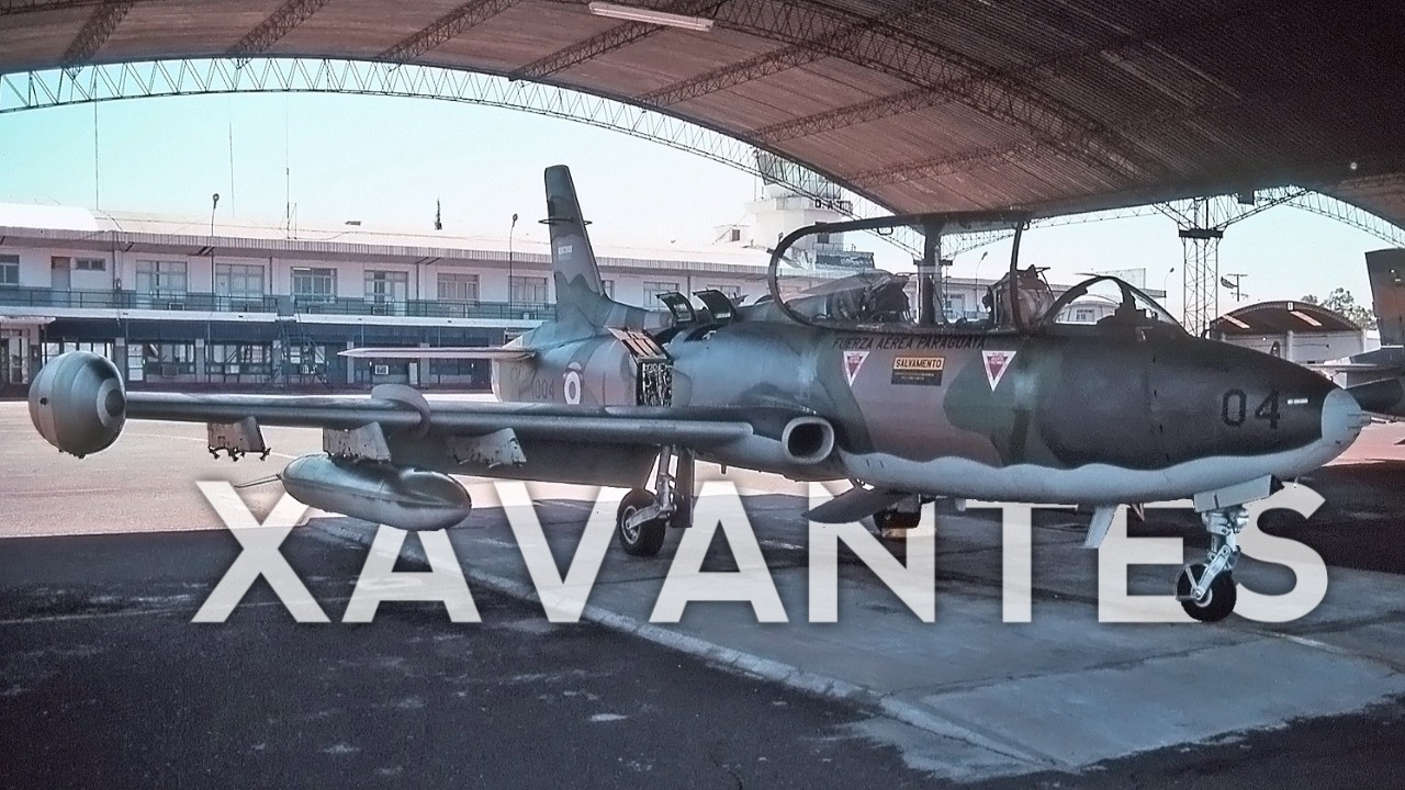 El día PARAGUAY tuvo aviones a reacción - AT 26 XAVANTE