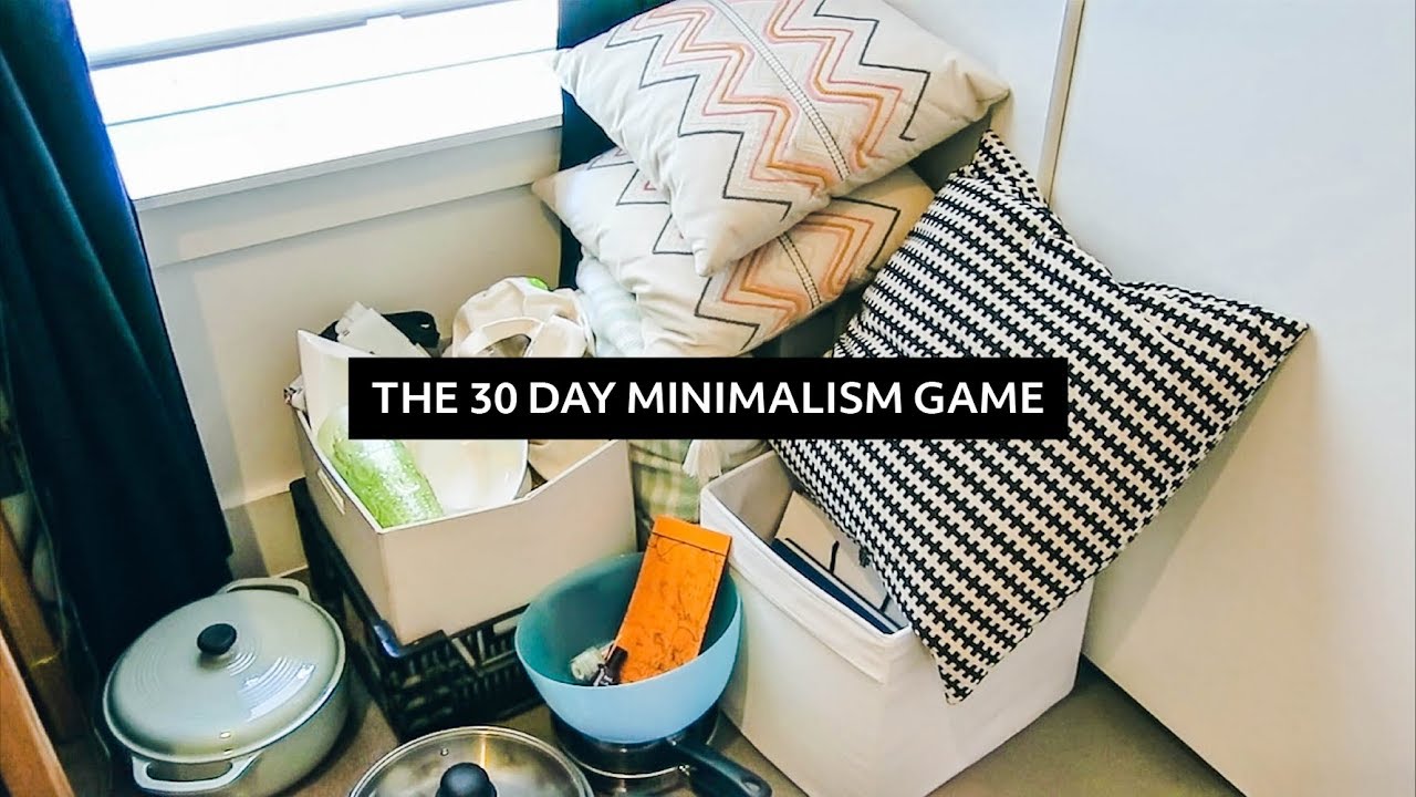 The 30 Day Minimalism Game: Everything I Decluttered & Reflections  |  Minimalist Home