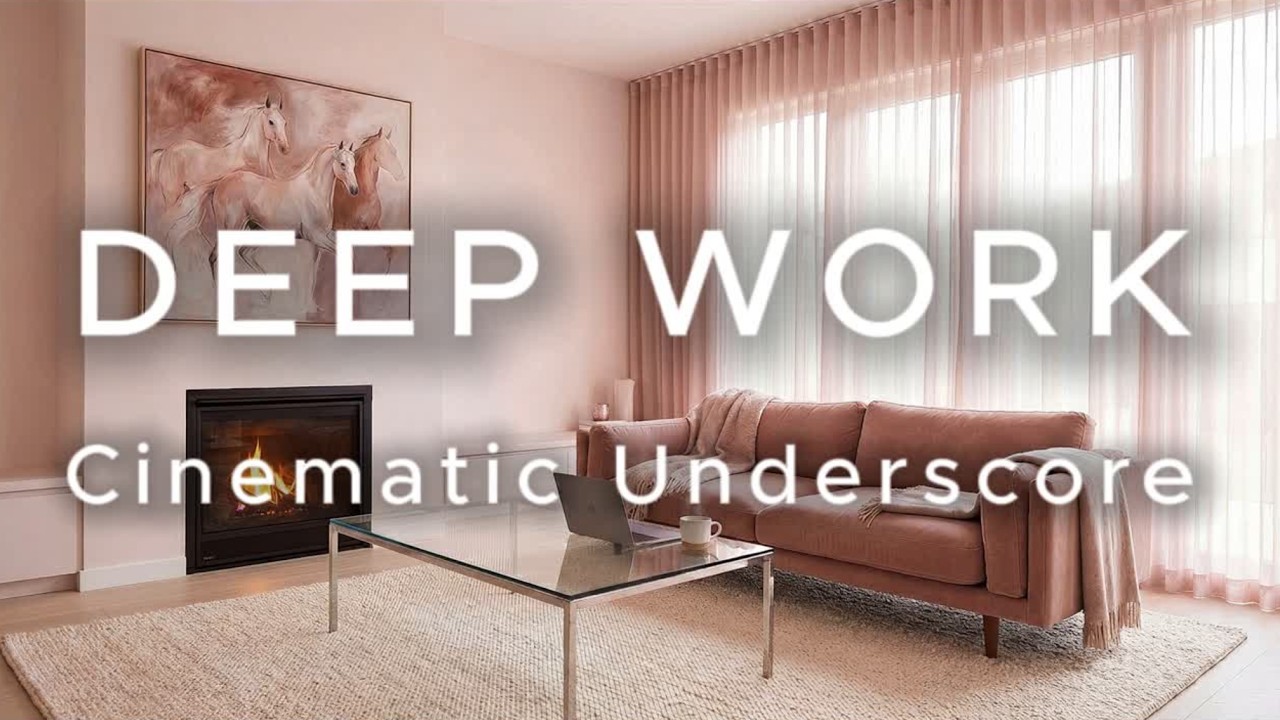 Deep Work Music • Cinematic Underscore for High Level Focus & Productivity  Flujo X Music