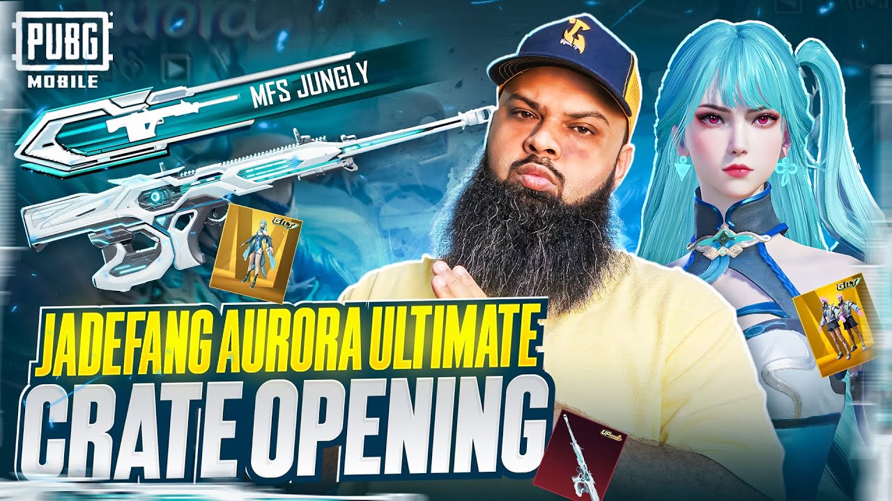 26,000UC 😎 Gilt Jadefang Aurora Set & AMR Silent Departed Lucky Spin 🌐 PUBG Mobile Crate Opening