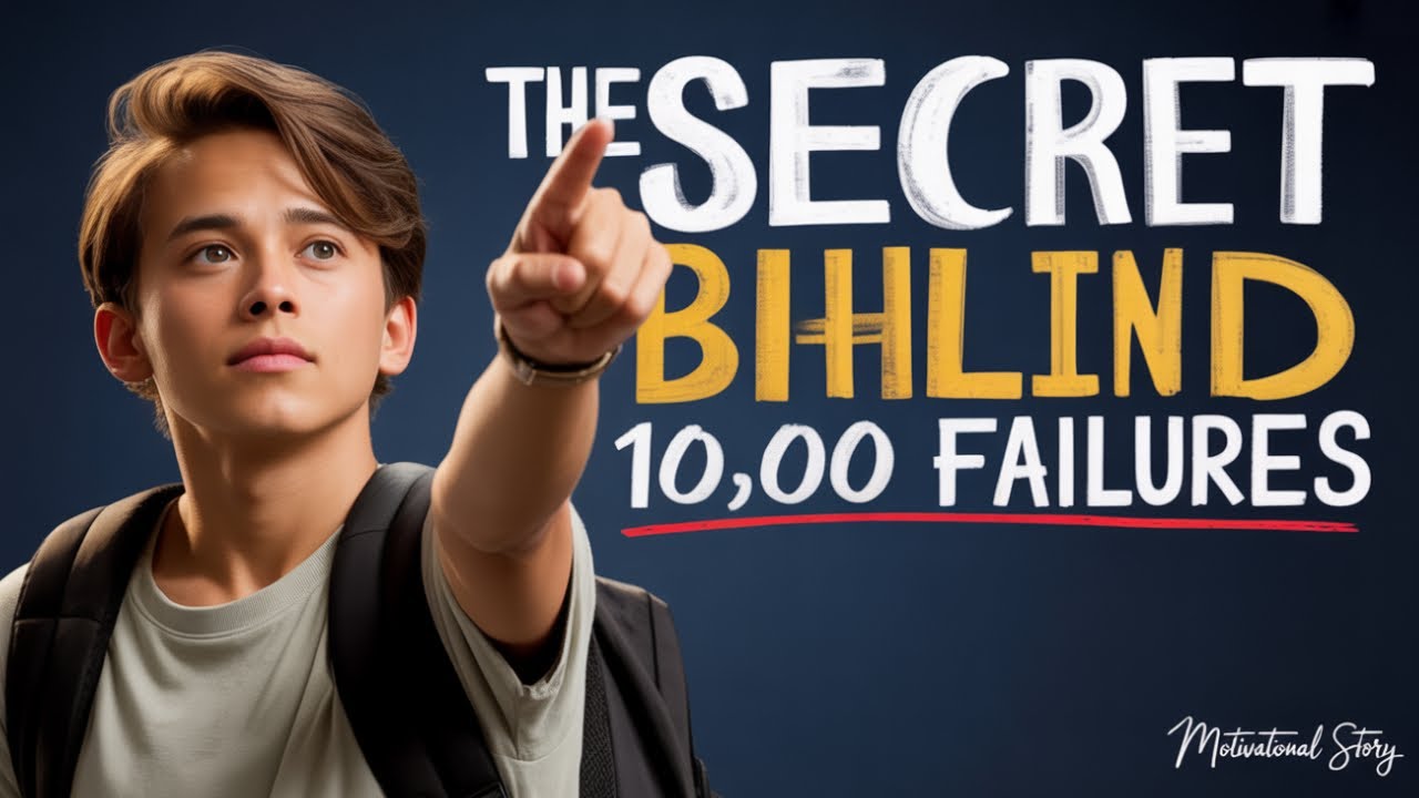 10,000 Failures Taught Me This ONE Secret | Motivational Story for Students
