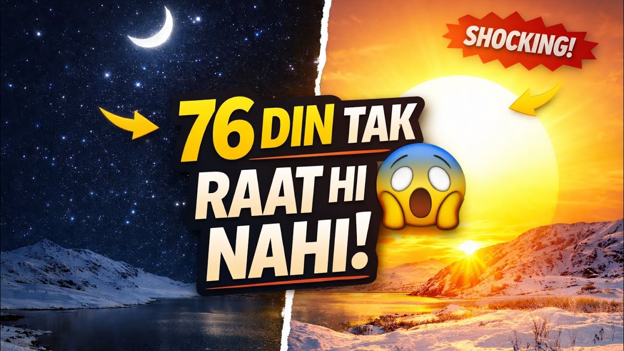 The Country Where the Sun Never Sets ☀️ | 76 Days Without Night (Midnight Sun)