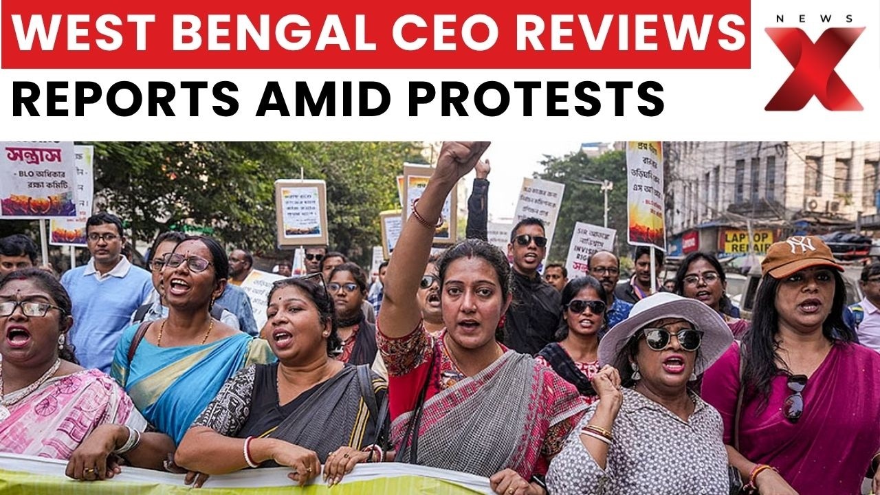 West Bengal CEO Reviews Reports Amid Protests, Falta Repolling Unlikely | NewsX