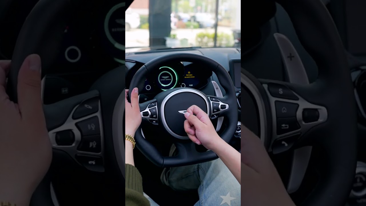 Aston Martin Vantage Roadster Convertible Immersive Experience   #shorts