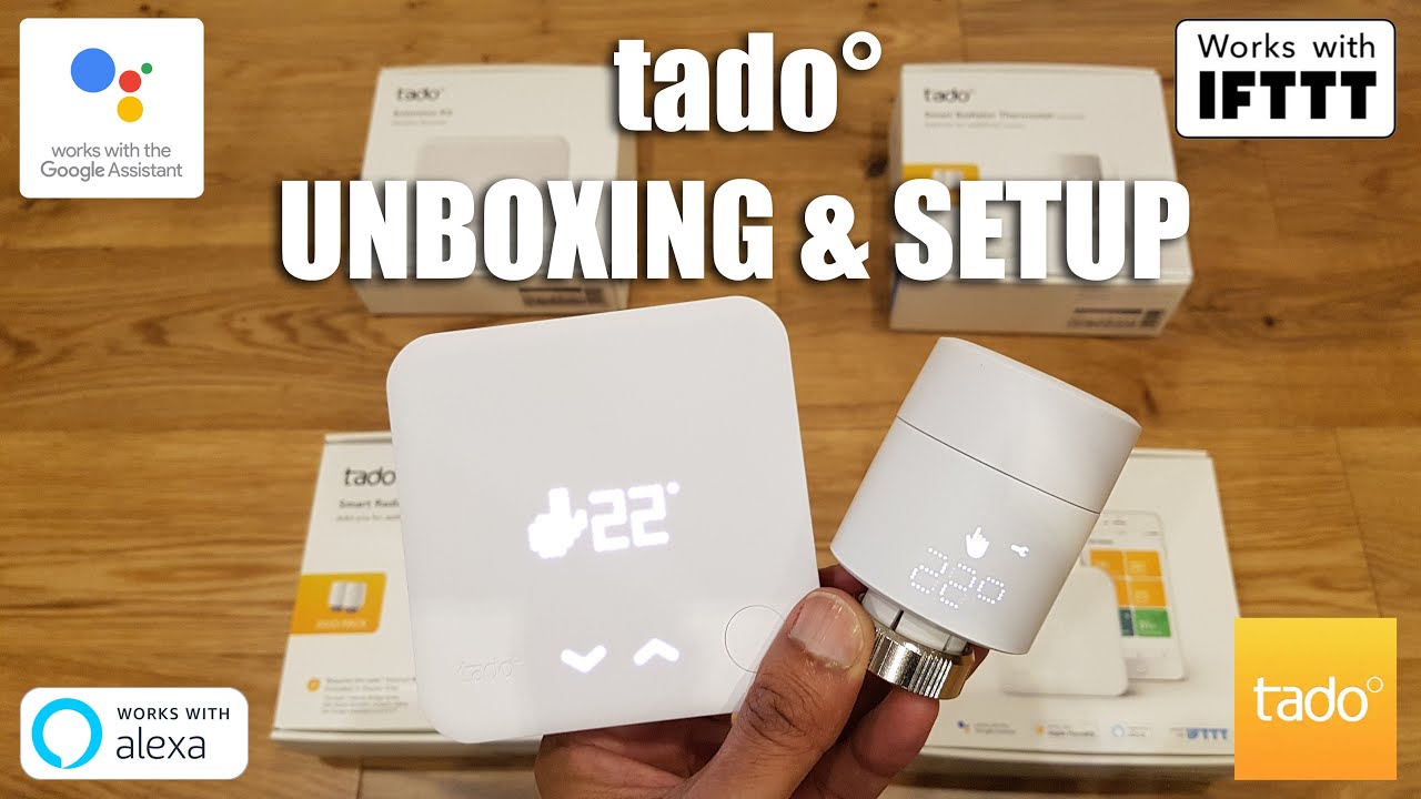 tado Smart Thermostat Unboxing and Setup for Beginners