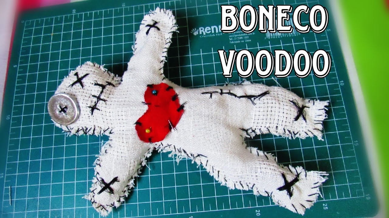 BONECO VOODOO: COMO EU FIZ DE UM JEITO FÁCIL