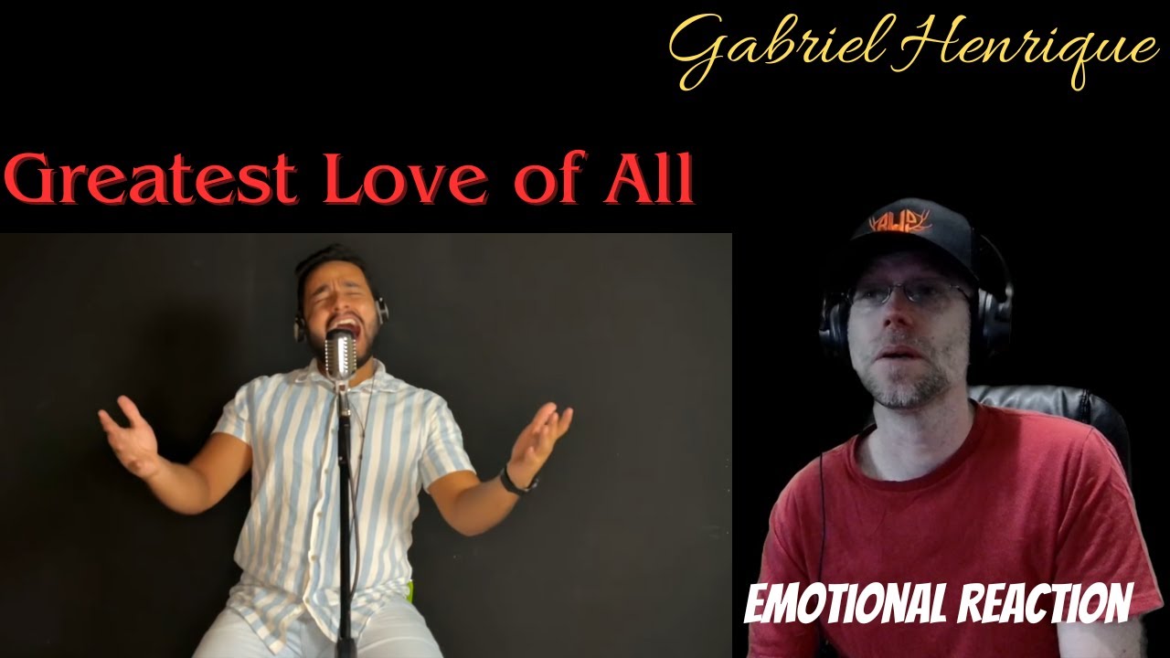 Gabriel Henrique - Greatest Love of All (Cover) | BEAUTIFUL & INSPIRING | EMOTIONAL REACTION