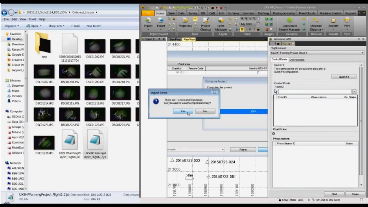 TBC PPK UX5HP data processing