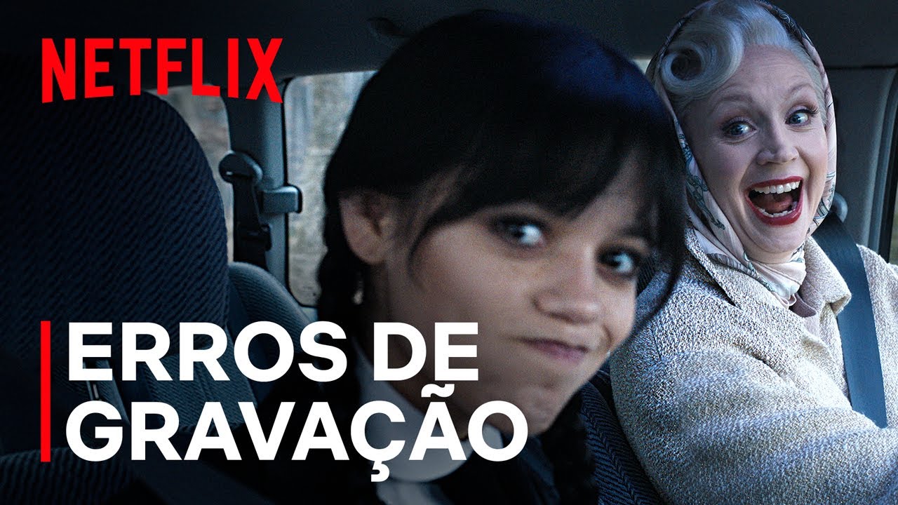 Wandinha | Erros de gravação | Netflix